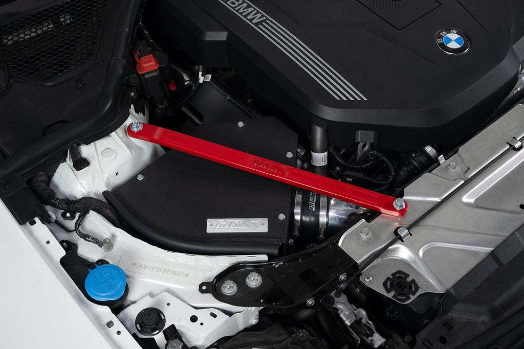HPS Performance Front Strut Bar 42-115R Red - 42-115R