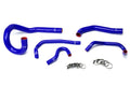 HPS Performance Hps Silicone Radiator And Heater Coolant Hose Kit 57 1612 Blue Blue - 57-1612-BLUE