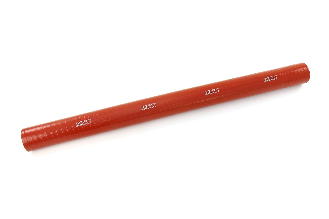 HPS Performance Hps Ultra High Temperature Resistant Silicone Straight Tube 1/4" Id, 3 Foot Length St 3 F 025 Hot Orange - ST-3F-025-HOT
