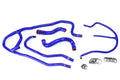 HPS Performance Hps Silicone Radiator And Heater Coolant Hose Kit 57 1276 Blue Blue - 57-1276-BLUE