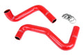 HPS Performance Hps Silicone Radiator Coolant Hose Kit 57 1956 Red Red - 57-1956-RED