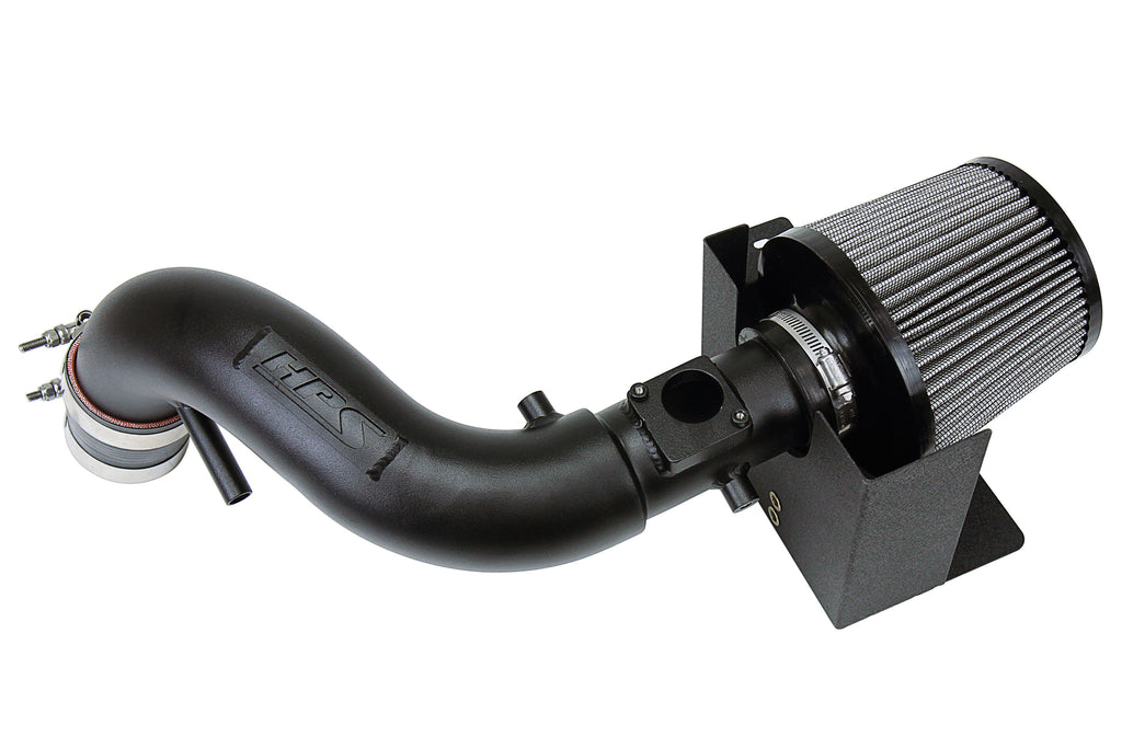 HPS Performance Air Intake Kit With Heat Shield 827-515WB Black - 827-515WB