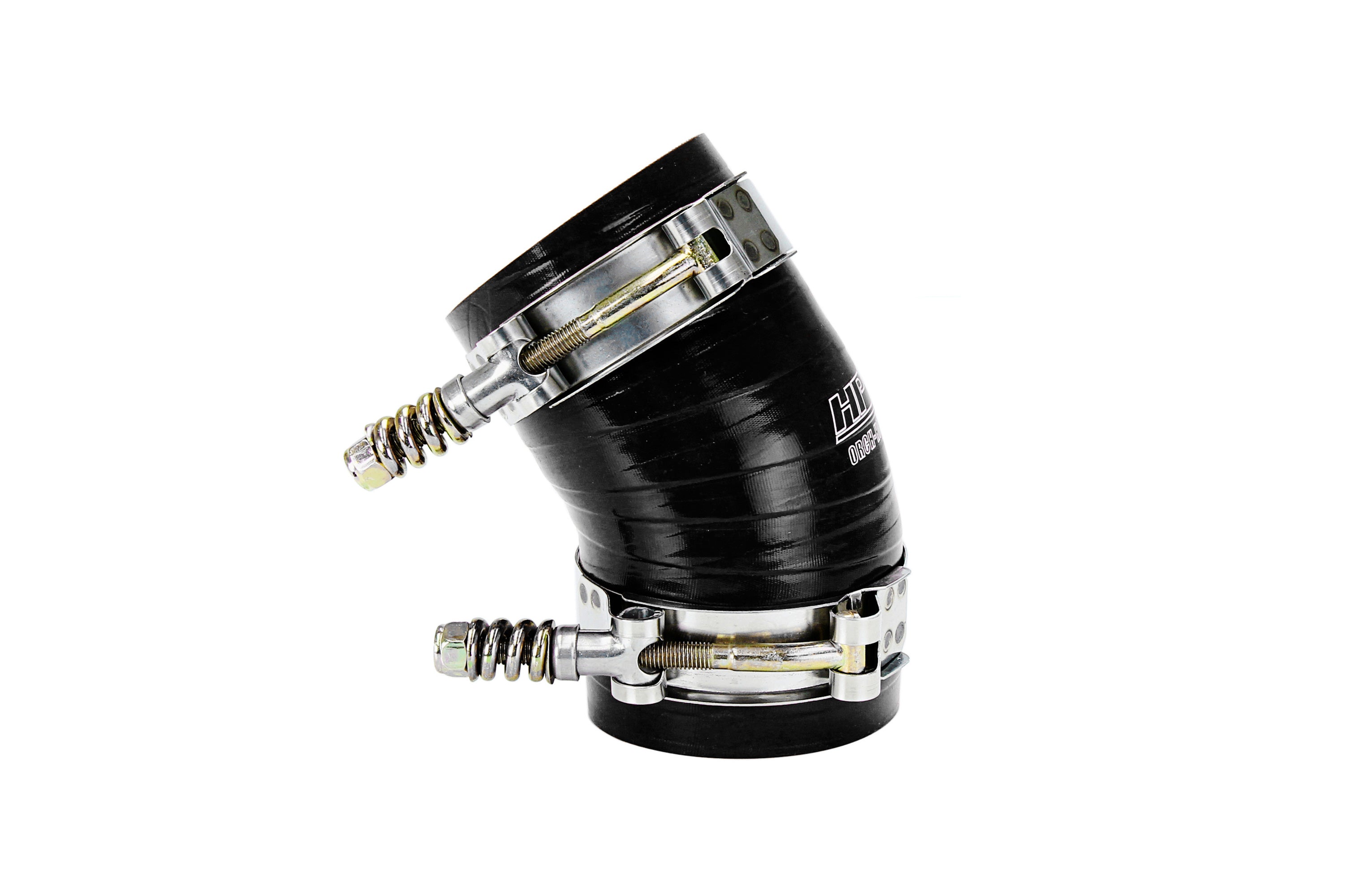 HPS Performance Hps Silicone Hot Side Intercooler Boot Kit With Clamps 57 2227 Blk Black - 57-2227-BLK