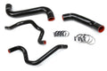 HPS Performance Hps Silicone Radiator And Heater Coolant Hose Kit 57 1732 Blk Black - 57-1732-BLK