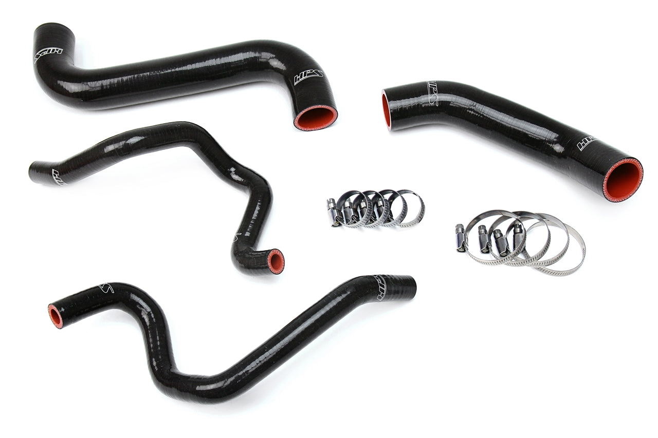 HPS Performance Hps Silicone Radiator And Heater Coolant Hose Kit 57 1732 Blk Black - 57-1732-BLK
