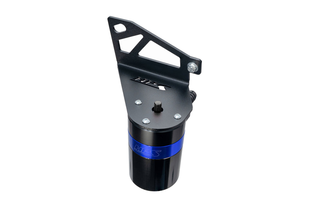 HPS Performance Oil Catch Can Kit 860-028BL Blue - 860-028BL