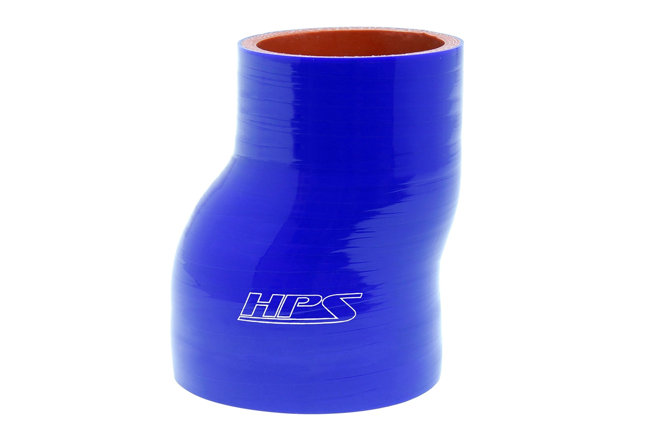 HPS Performance Hps Silicone Offset Reducing Coupler 2"   3" Id, 6" Length Htsor 200 300 L6 Blue Blue - HTSOR-200-300-L6-BLUE