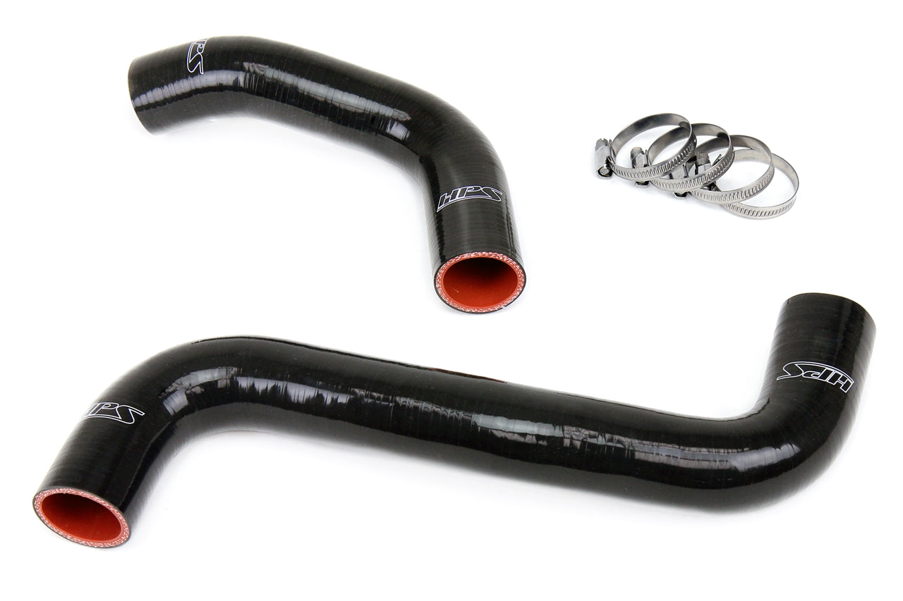 HPS Performance Hps Silicone Radiator Coolant Hose Kit 57 1064 Blk Black - 57-1064-BLK