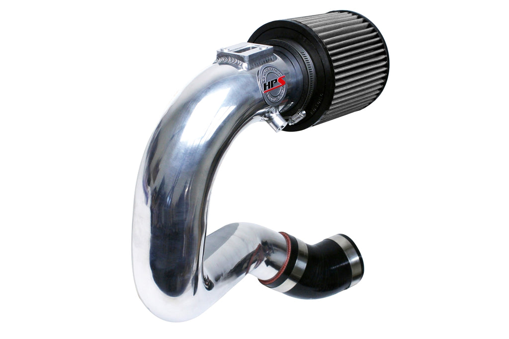 HPS Performance Air Intake Kit With Heat Shield 827-545P Polished - 827-545P