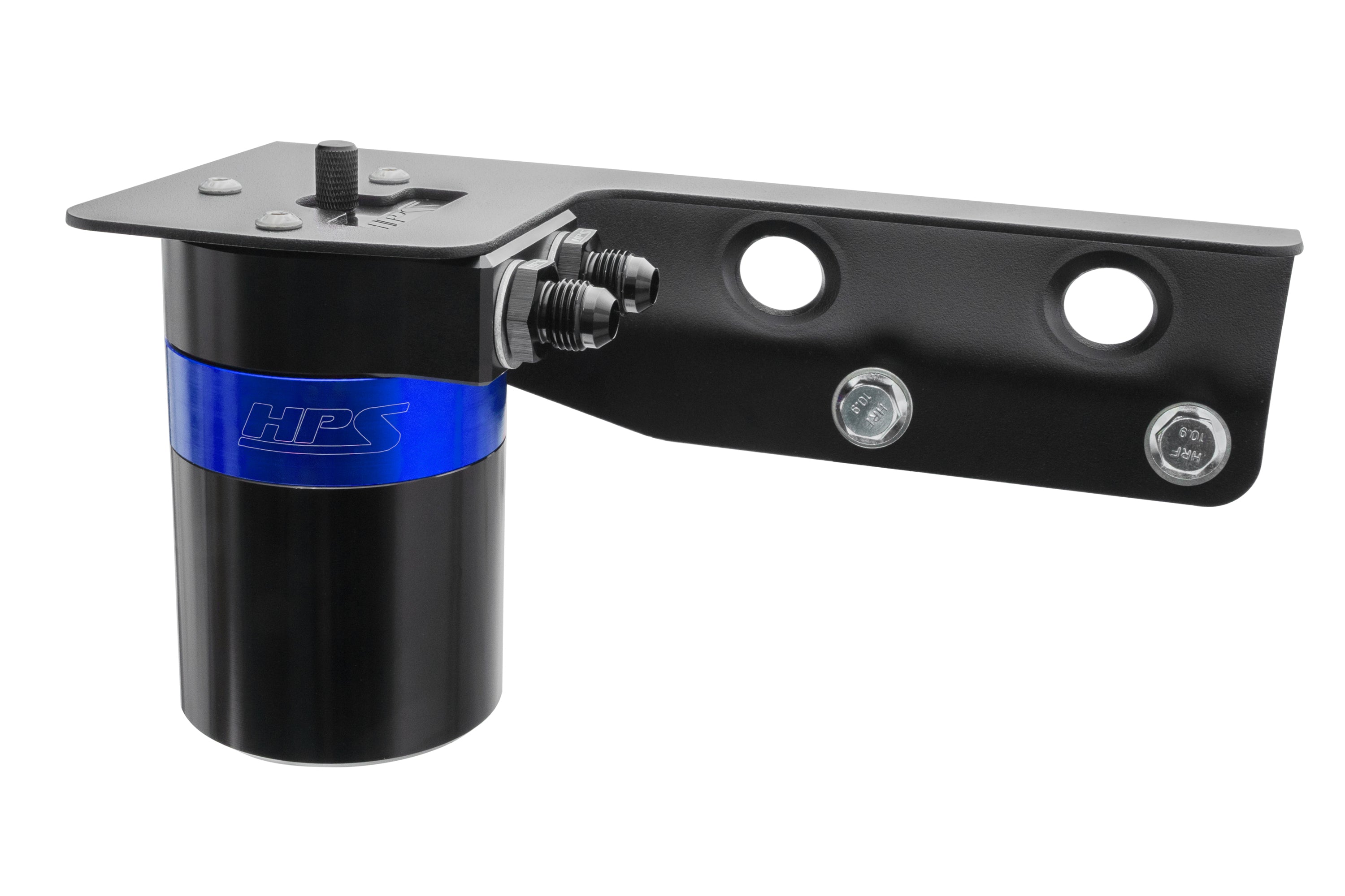 HPS Performance Oil Catch Can Kit 860-021BL, Blue - 860-021BL