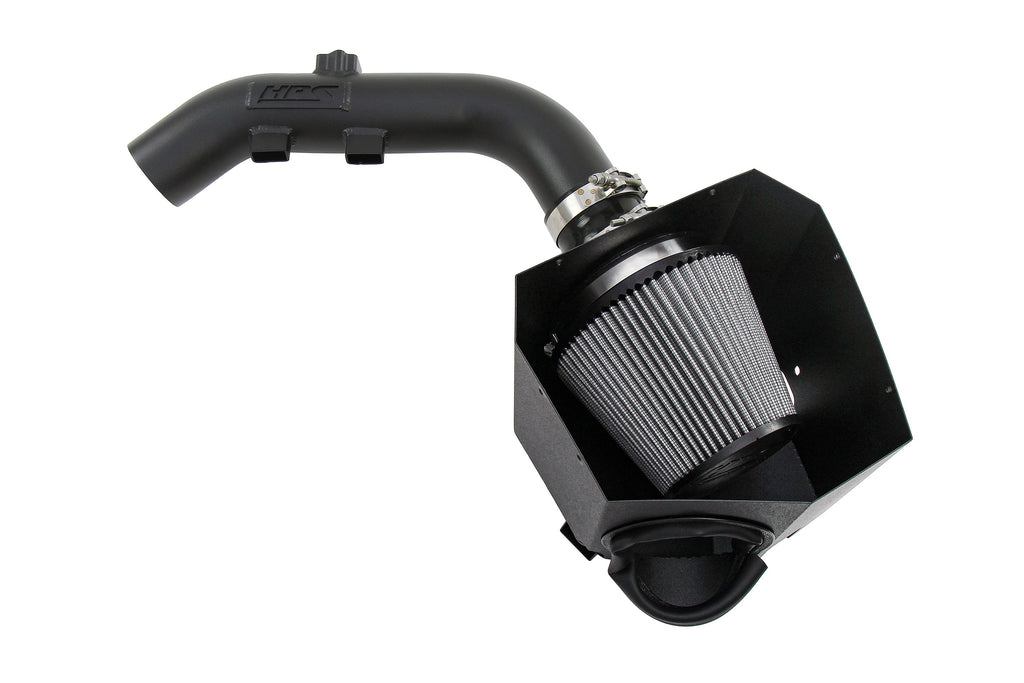 HPS Performance Air Intake Kit With Heat Shield 827-699WB Black - 827-699WB