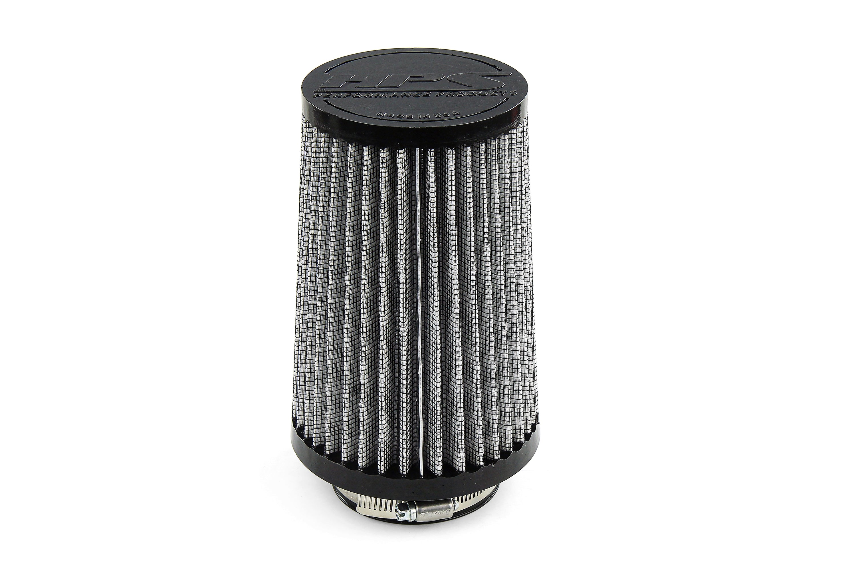 HPS Performance Air Filter 2-3/4" ID, 7" Element Length, 8" Overall Length, HPS-4336