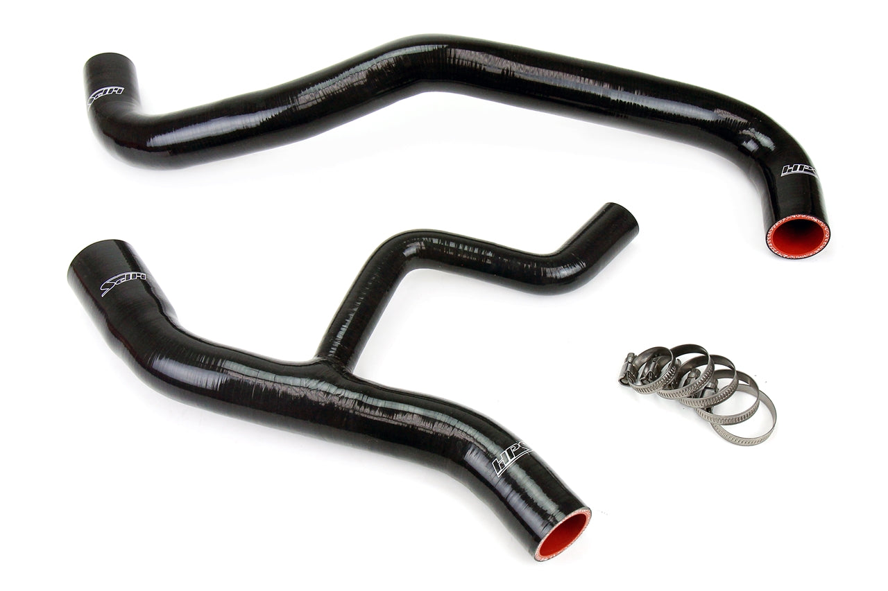 HPS Performance Hps Silicone Radiator Coolant Hose Kit 57 1012 Blk Black - 57-1012-BLK