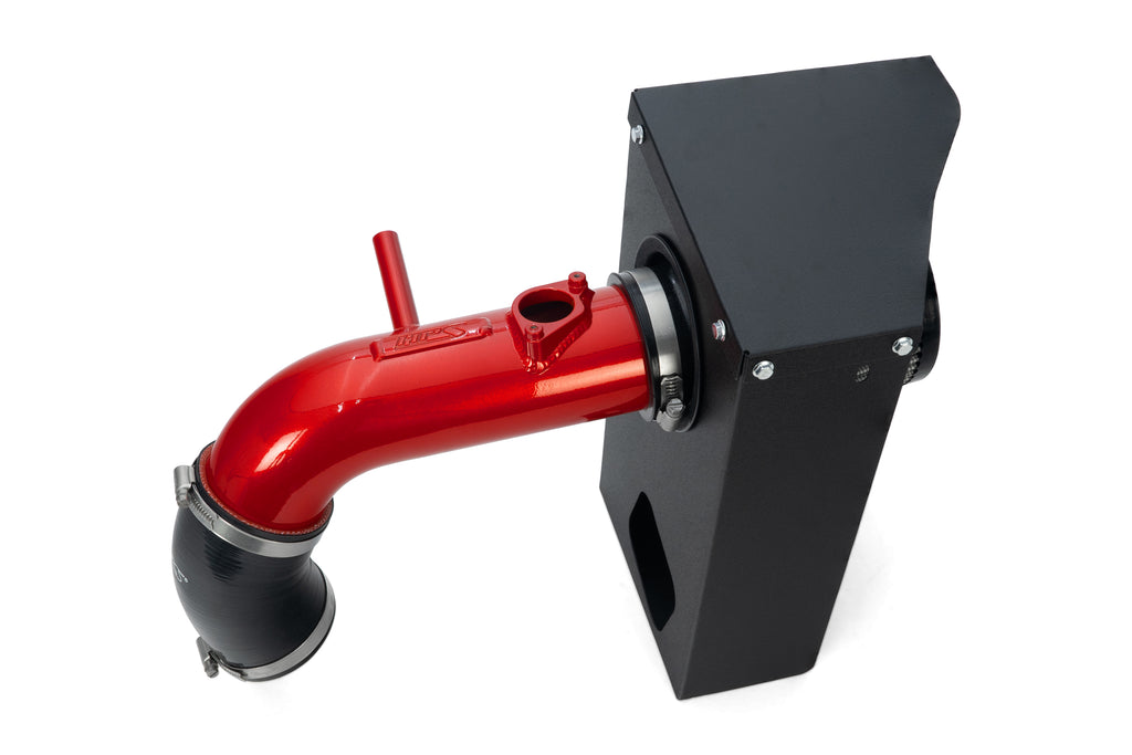 HPS Performance Air Intake Kit With Heat Shield 827-768R Red - 827-768R