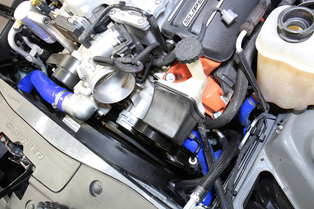 HPS Performance Hps Silicone Radiator Coolant Hose Kit 57 1848 Blue Blue - 57-1848-BLUE