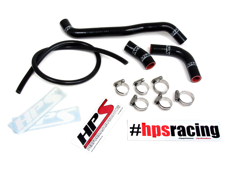 HPS Performance Hps Silicone Radiator Coolant Hose Kit 57 1359 Blk Black - 57-1359-BLK