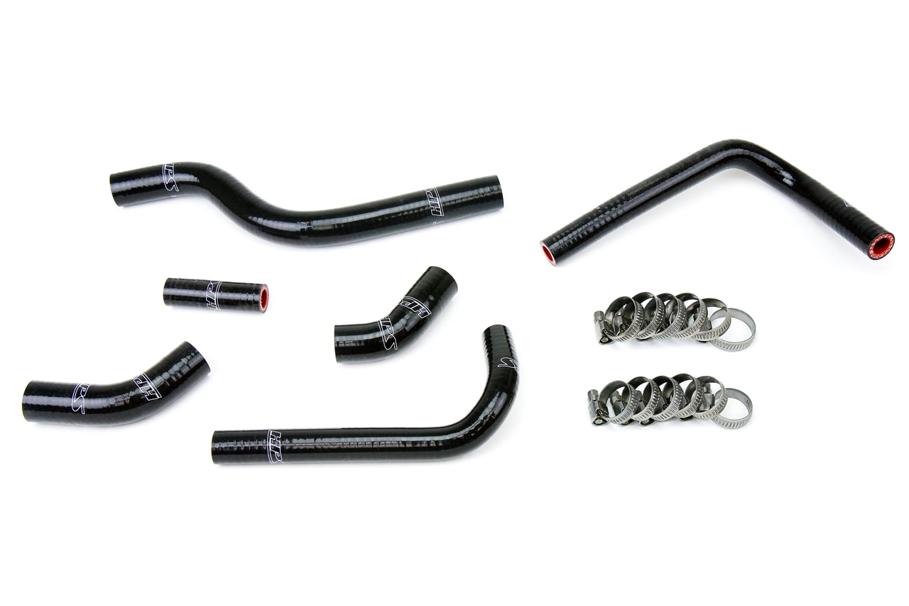 HPS Performance Hps Silicone Radiator Coolant Hose Kit 57 1252 Blk Black - 57-1252-BLK