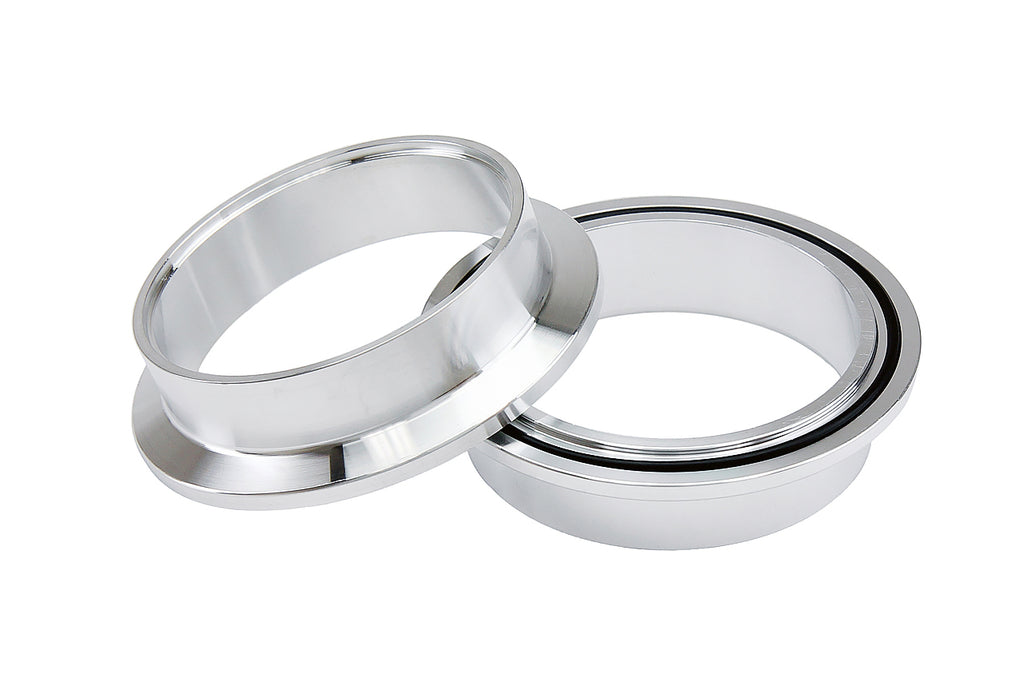 HPS Performance Hps Stainless Steel V Band Clamp Kit With Aluminum Flanges For 2 1/2" Od Tubing Vckit Al 250 - VCKIT-AL-250
