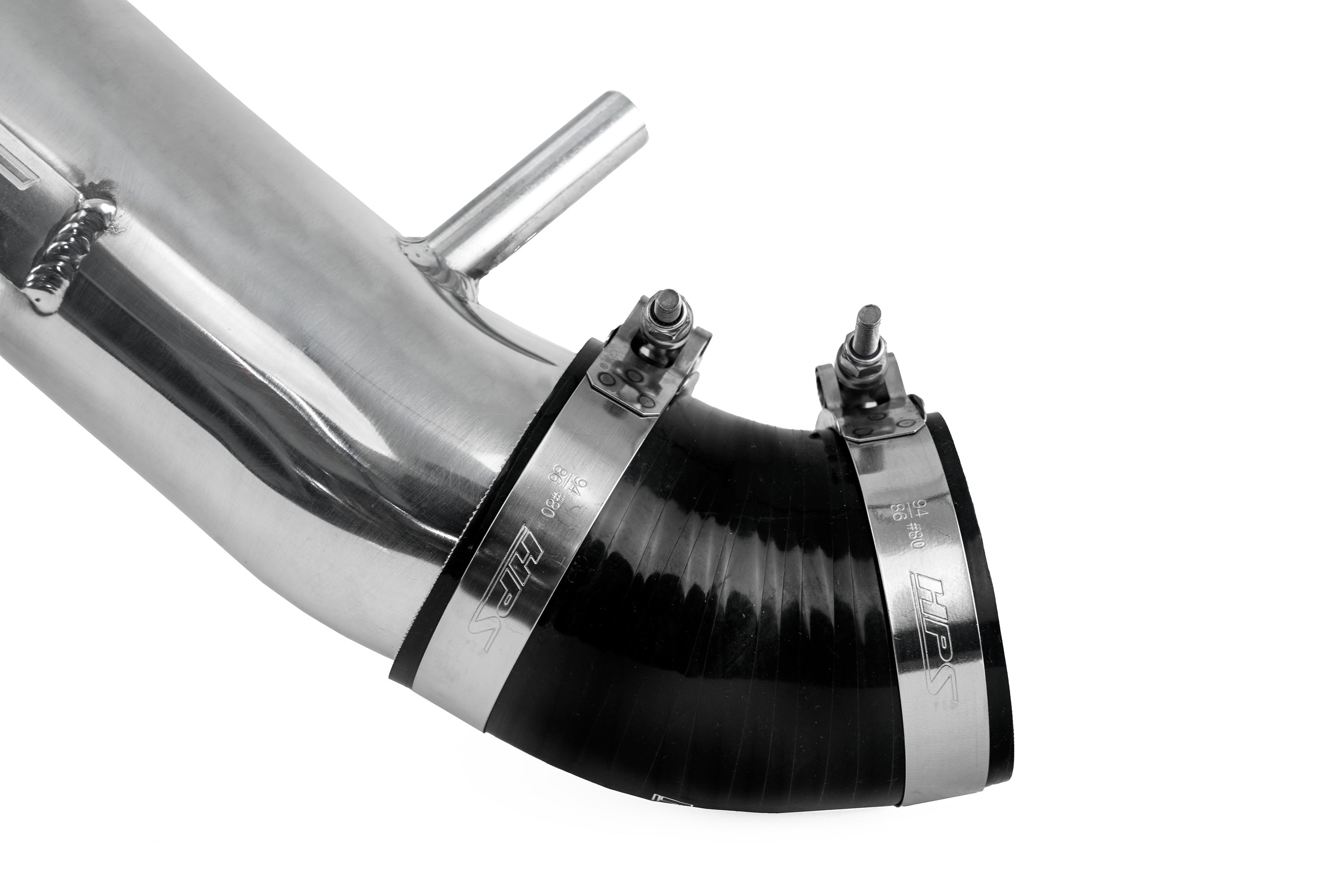 HPS Performance Air Intake Kit With Heat Shield 827-692P Polished - 827-692P