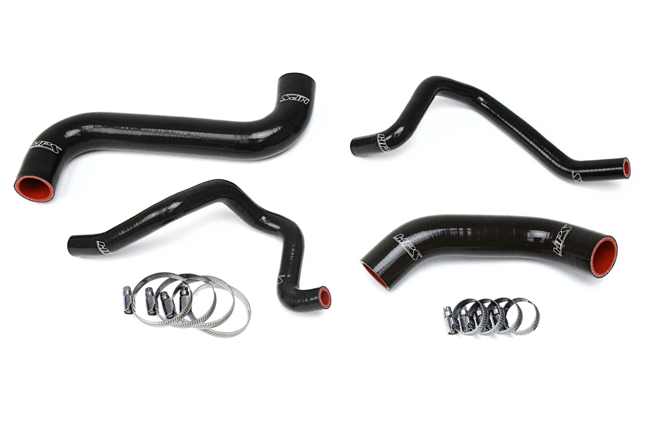 HPS Performance Hps Silicone Radiator And Heater Coolant Hose Kit 57 1734 Blk Black - 57-1734-BLK