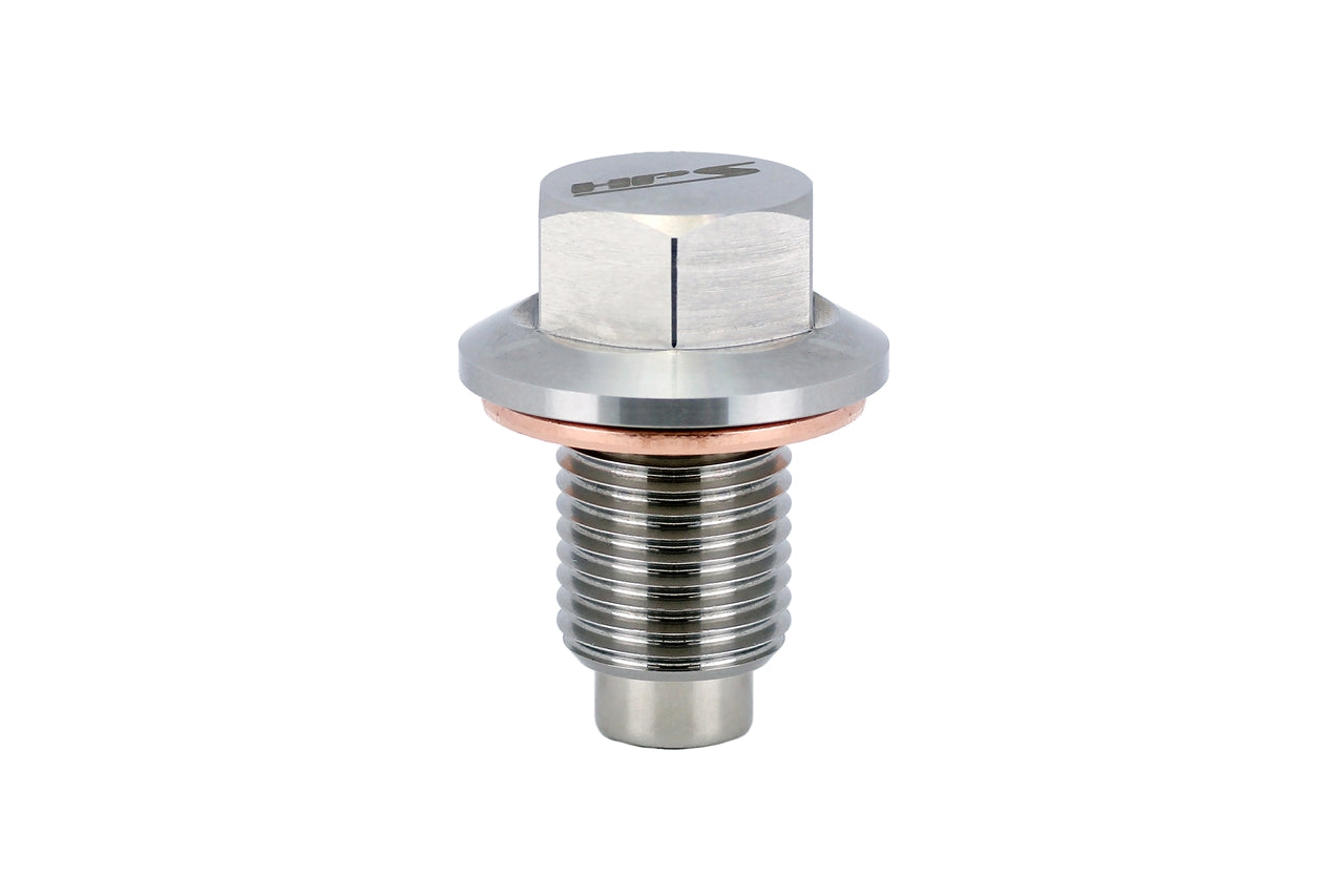 HPS Performance Hps Stainless Steel Magnetic Oil Drain Plug M16 X 1.50, Mdp M16x150 - MDP-M16x150