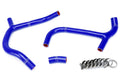 HPS Performance Hps Silicone Radiator Coolant Hose Kit 57 1236 Blue Blue - 57-1236-BLUE
