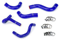HPS Performance Hps Silicone Radiator And Heater Coolant Hose Kit 57 1411 Blue Blue - 57-1411-BLUE