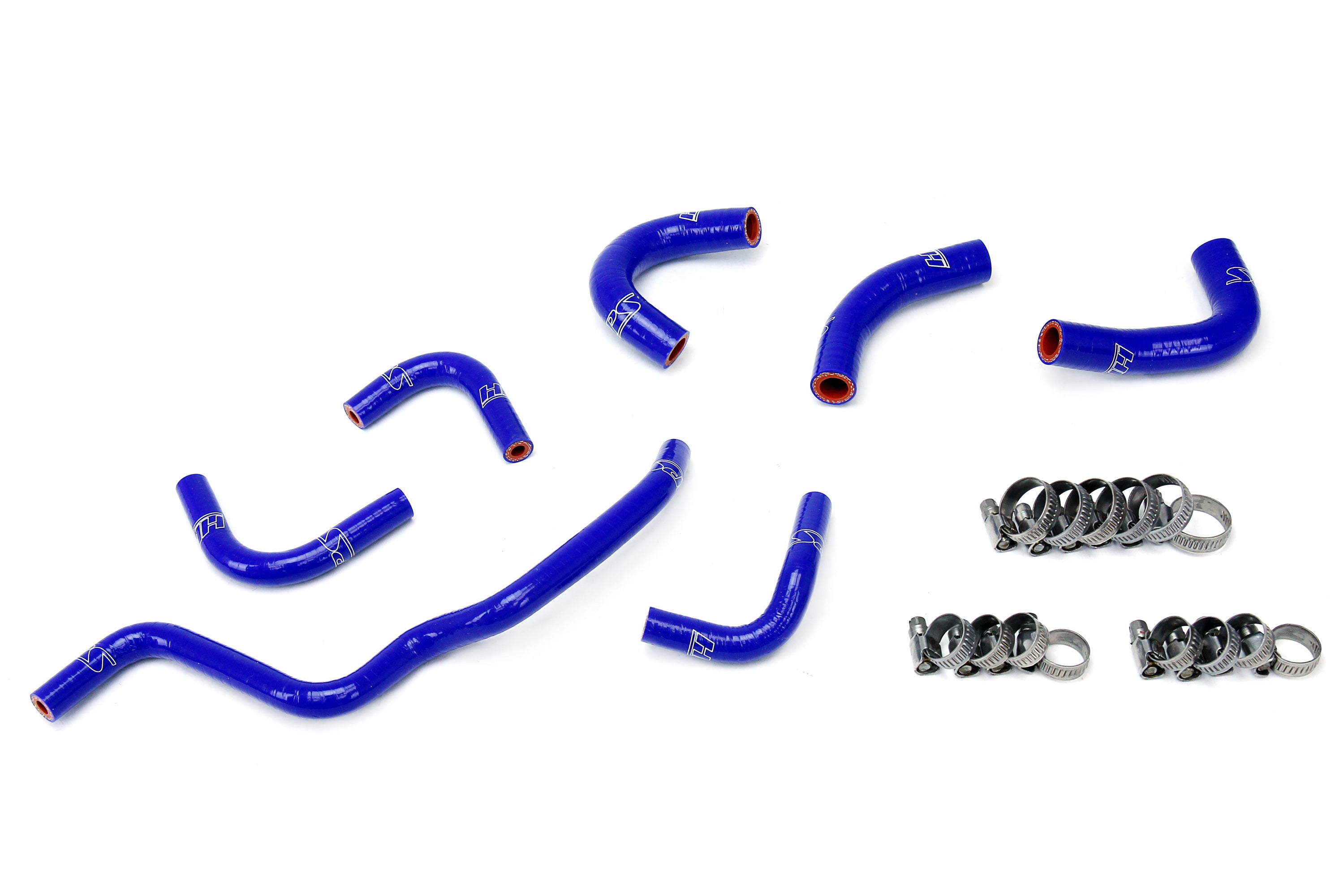 HPS Performance Hps Silicone Oil Cooler And Throttle Body Coolant Hose Kit 57 1857 Blue Blue - 57-1857-BLUE