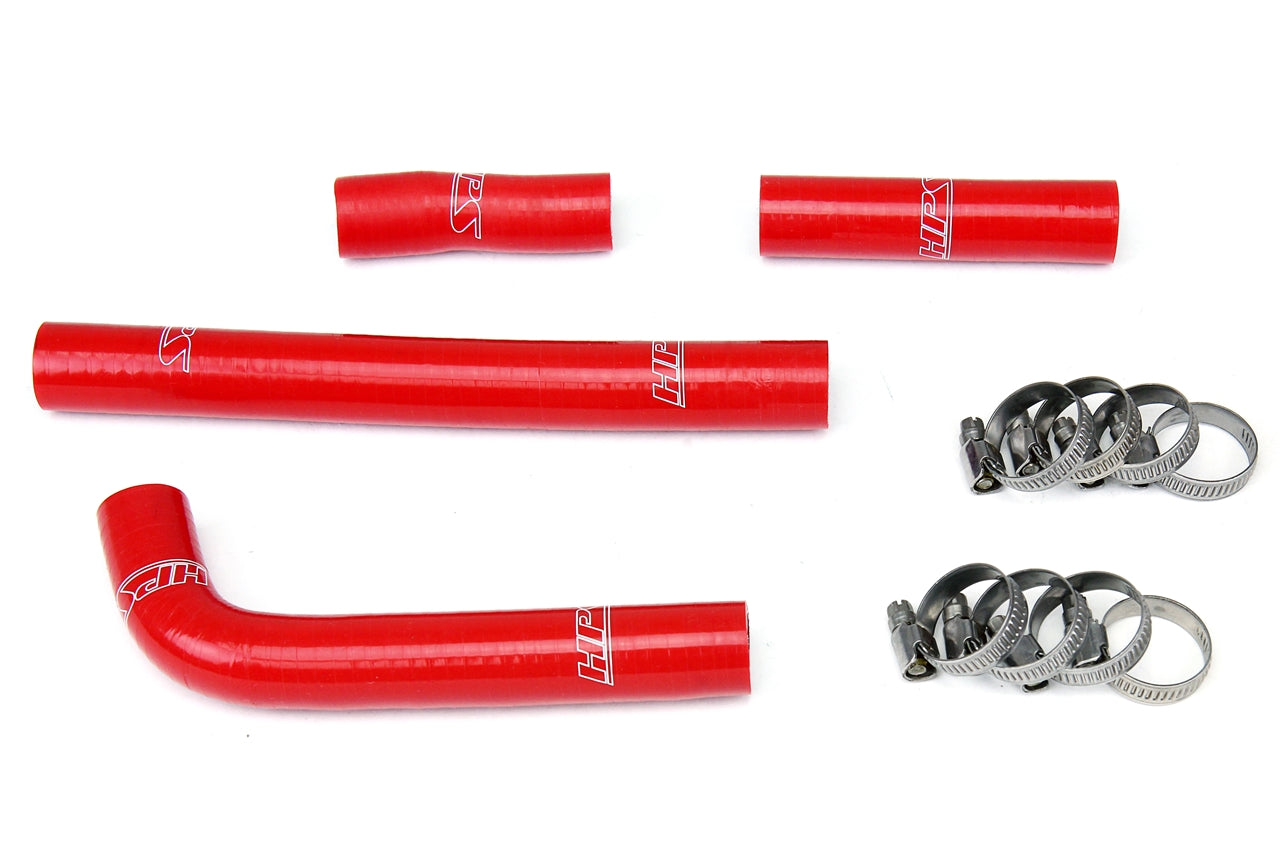HPS Performance Hps Silicone Radiator Coolant Hose Kit 57 1351 Red Red - 57-1351-RED