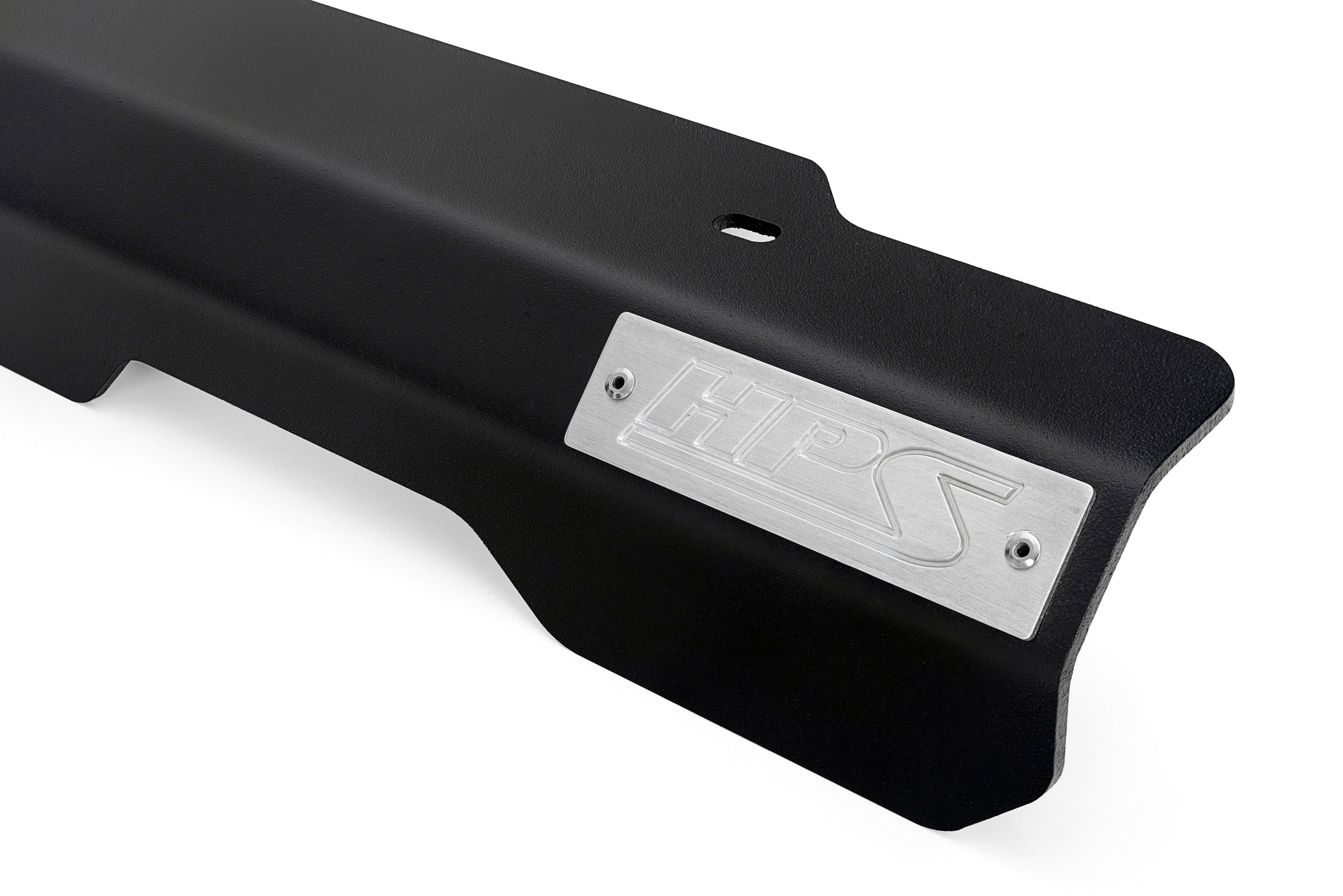 HPS Performance Hps Aluminum Belt Cover 71 103 Wb, Black - 71-103WB