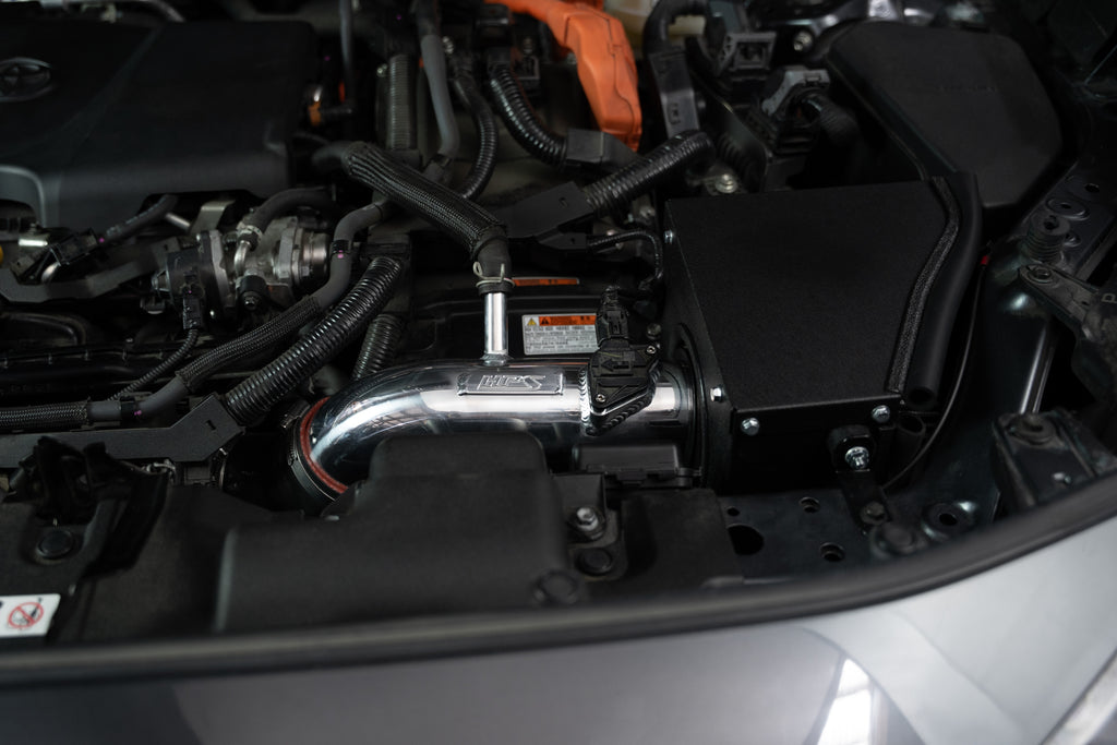 HPS Performance Air Intake Kit With Heat Shield 827-768WB Black - 827-768WB