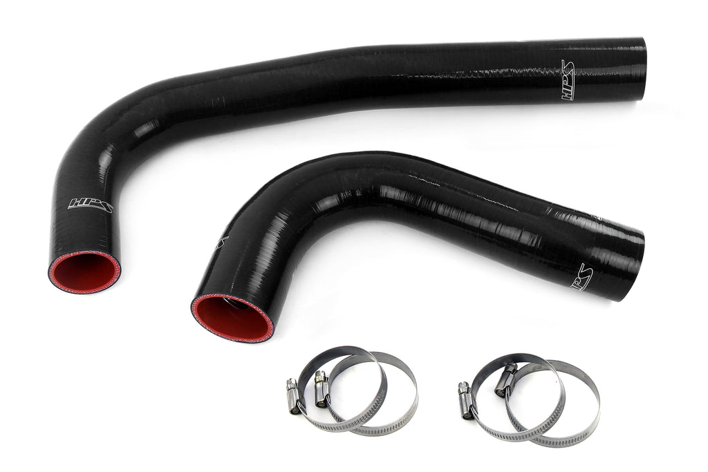 HPS Performance Hps Silicone Radiator Coolant Hose Kit 57 1308 Blk Black - 57-1308-BLK