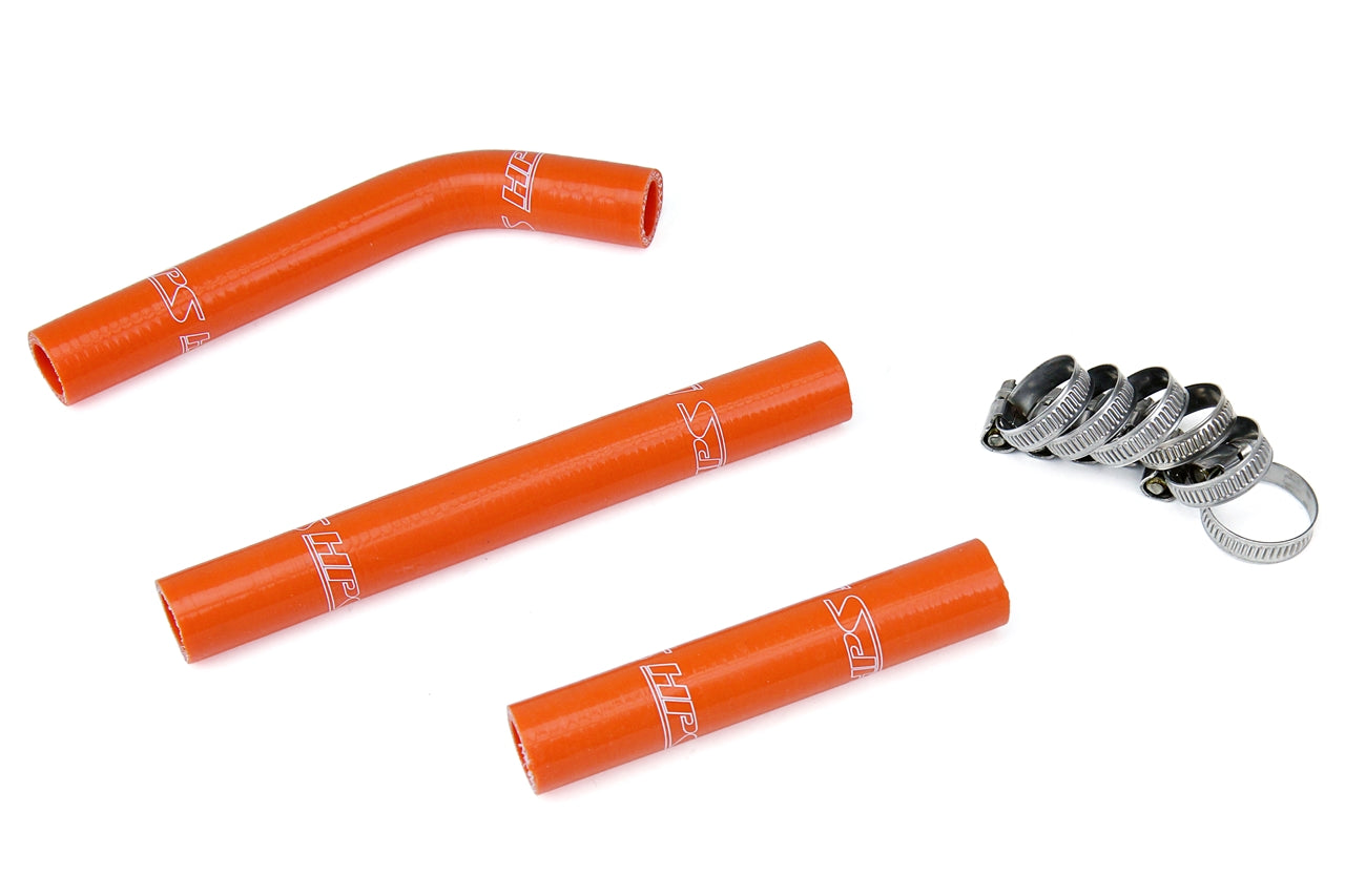 HPS Performance Hps Silicone Radiator Coolant Hose Kit 57 1355 Org Orange - 57-1355-ORG
