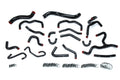 HPS Performance Hps Silicone Radiator And Heater Coolant Hose Kit 57 1709 Blk Black - 57-1709-BLK
