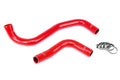HPS Performance Hps Silicone Radiator Coolant Hose Kit 57 1302 Red Red - 57-1302-RED