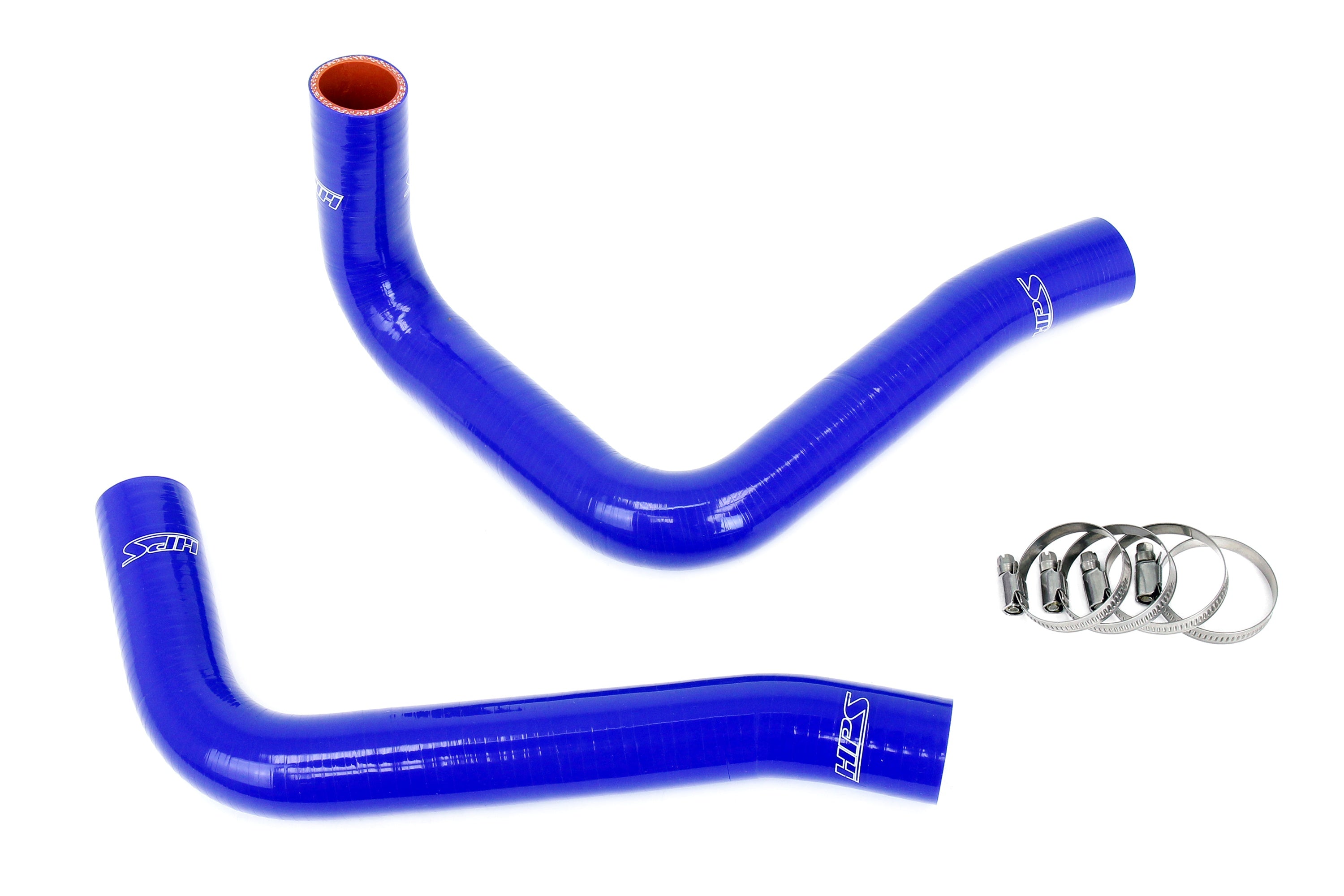 HPS Performance Hps Silicone Radiator Coolant Hose Kit 57 2094 Blue Blue - 57-2094-BLUE