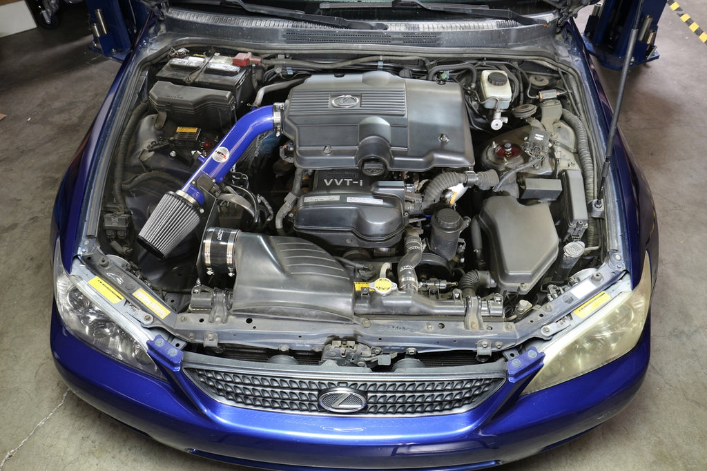 HPS Performance Air Intake Kit With Heat Shield 827-590P Polished - 827-590P