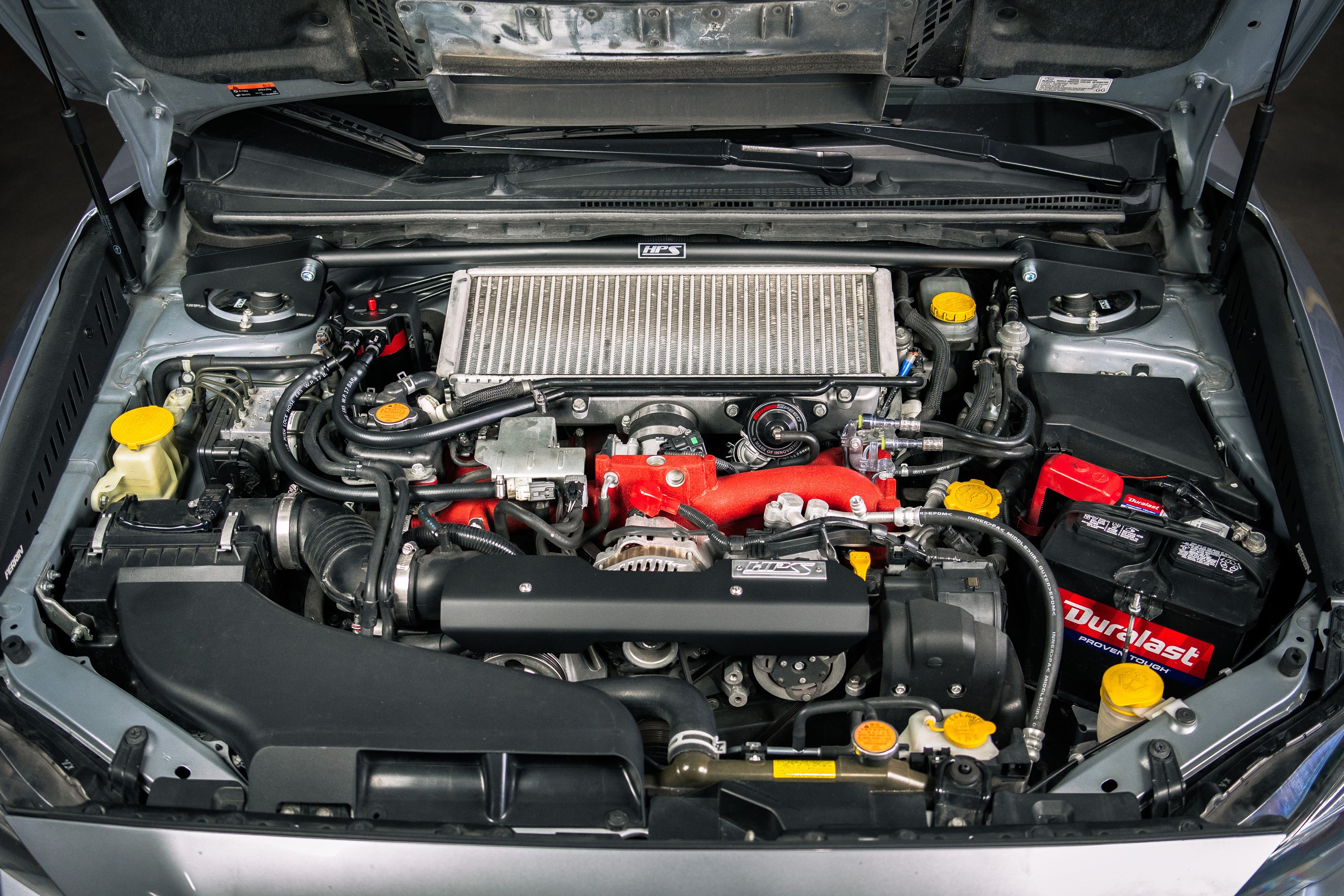 HPS Performance Front Strut Bar 42-116P Polished - 42-116P