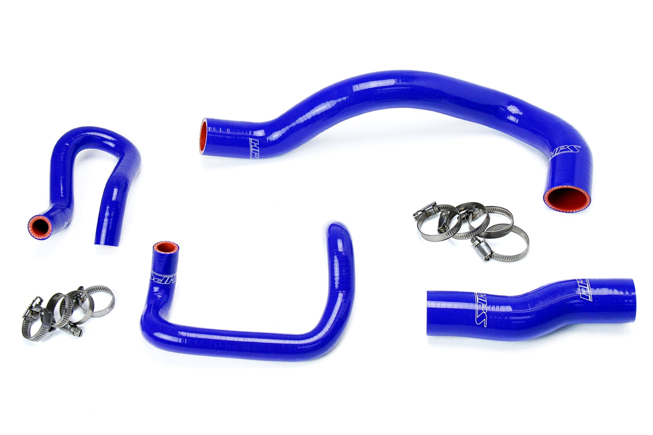 HPS Performance Hps Silicone Radiator And Heater Coolant Hose Kit 57 1641 Blue Blue - 57-1641-BLUE