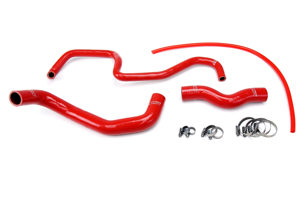 HPS Performance Hps Silicone Radiator Coolant Hose Kit 57 1048 Red Red - 57-1048-RED