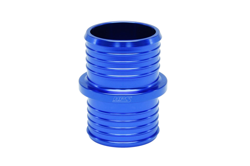 HPS Performance Hps Billet Aluminum Hose Union 1/2" Od Ahu 050 Blue Blue - AHU-050-BLUE