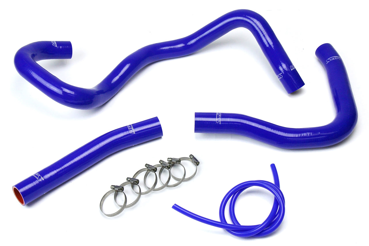 HPS Performance Hps Silicone Radiator Coolant Hose Kit 57 1530 Blue Blue - 57-1530-BLUE