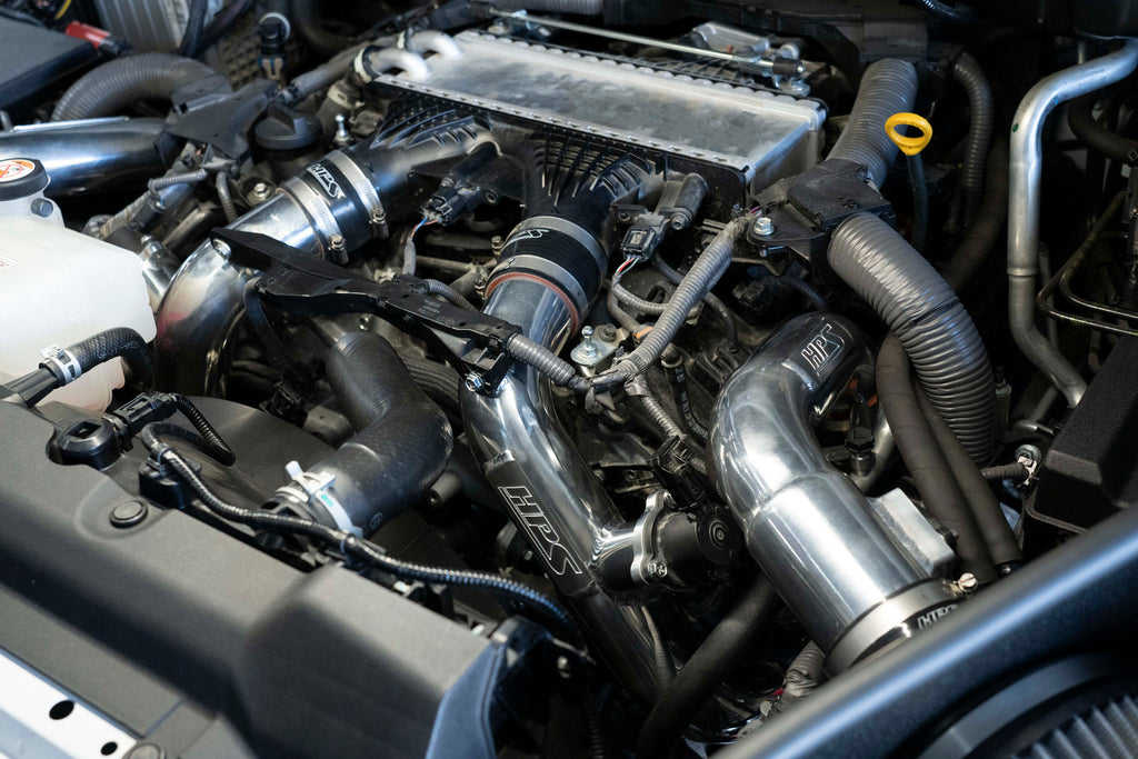 HPS Performance Hot Side Charge Pipe Kit 17-148P Polished - 17-148P