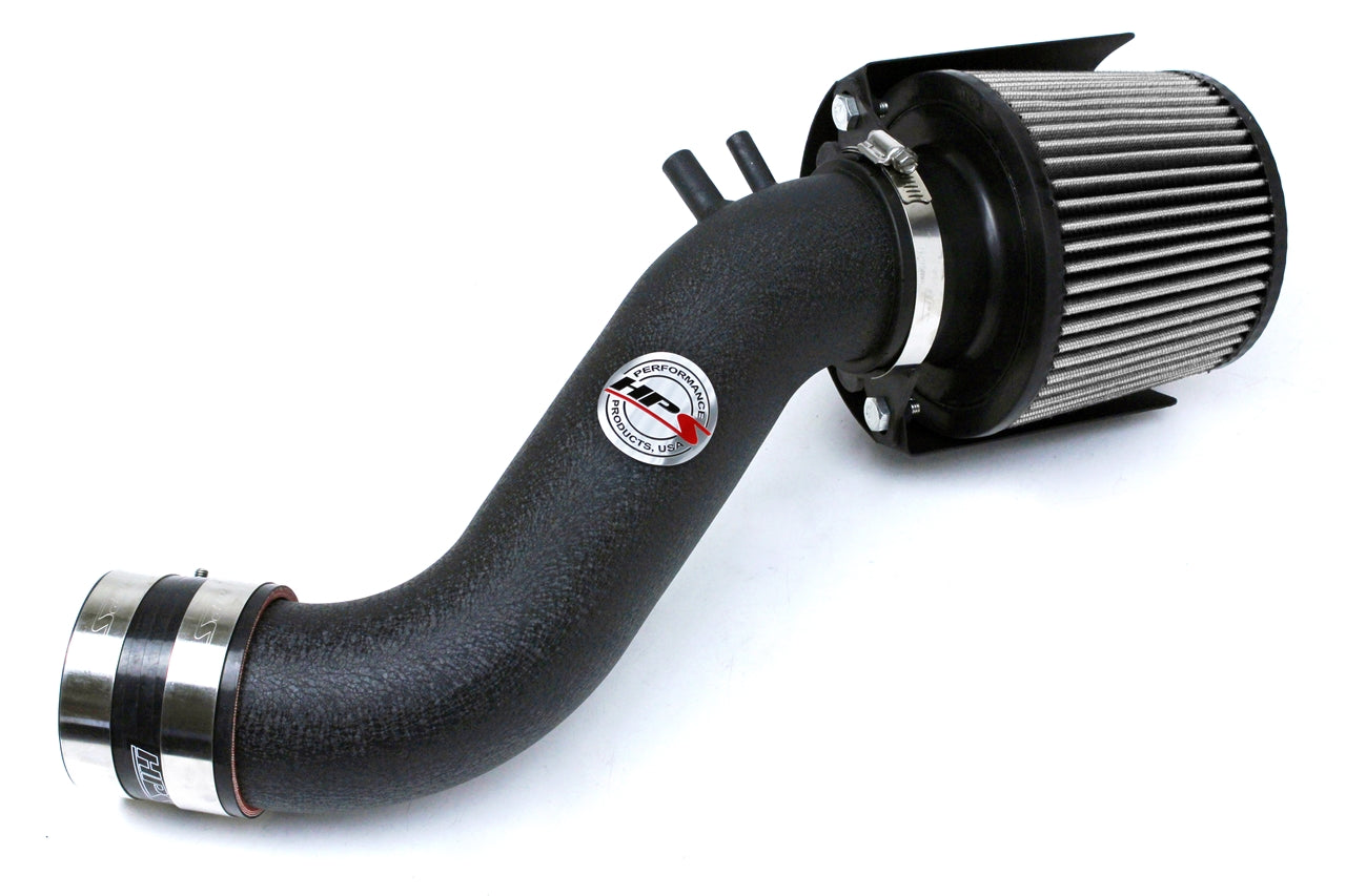 HPS Performance Air Intake Kit With Heat Shield 827-549WB Black - 827-549WB