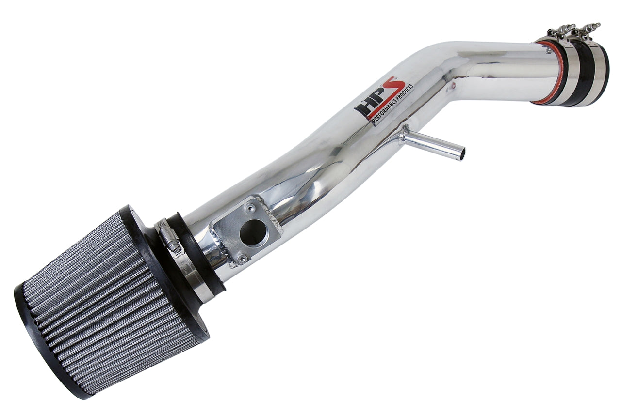 HPS Performance Air Intake Kit With Heat Shield 827-511P Polished - 827-511P