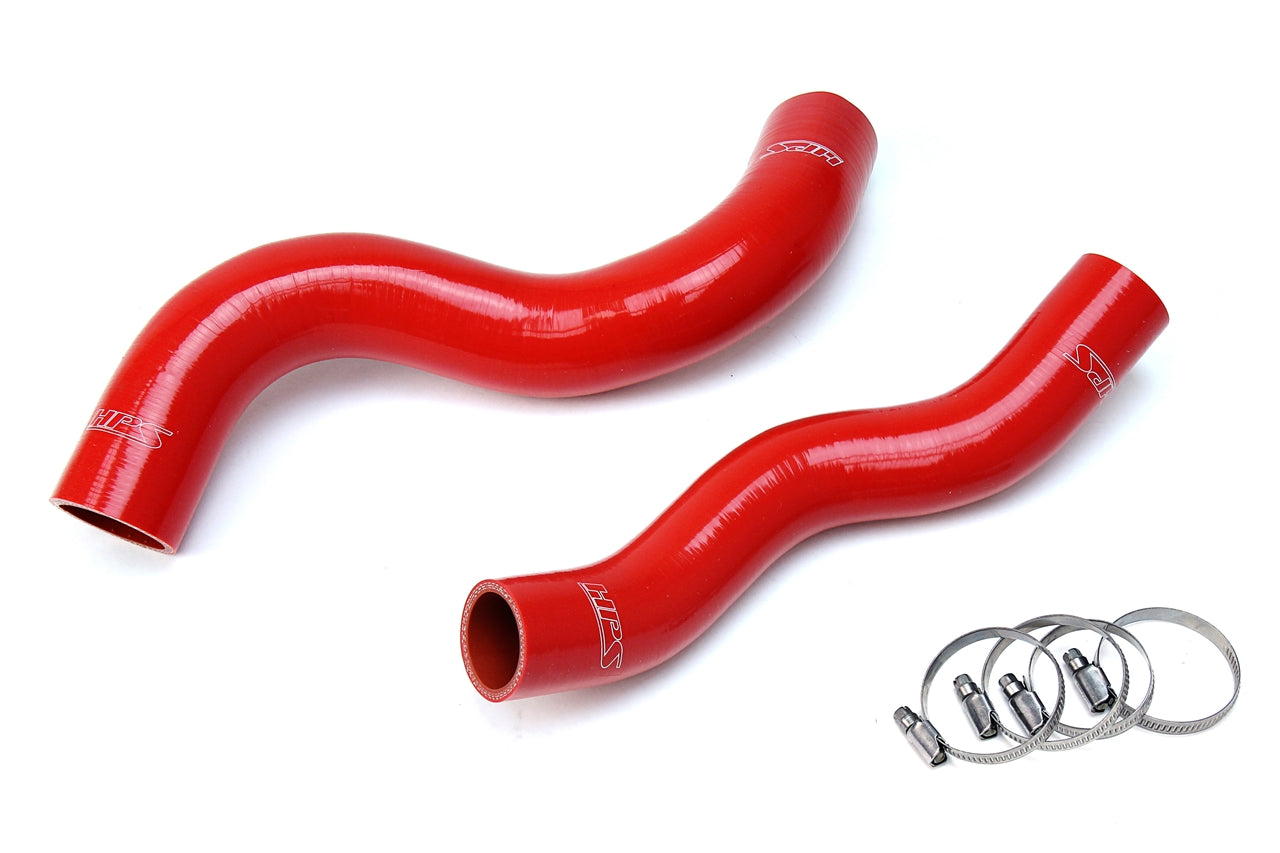 HPS Performance Hps Silicone Radiator Coolant Hose Kit 57 1703 Red Red - 57-1703-RED