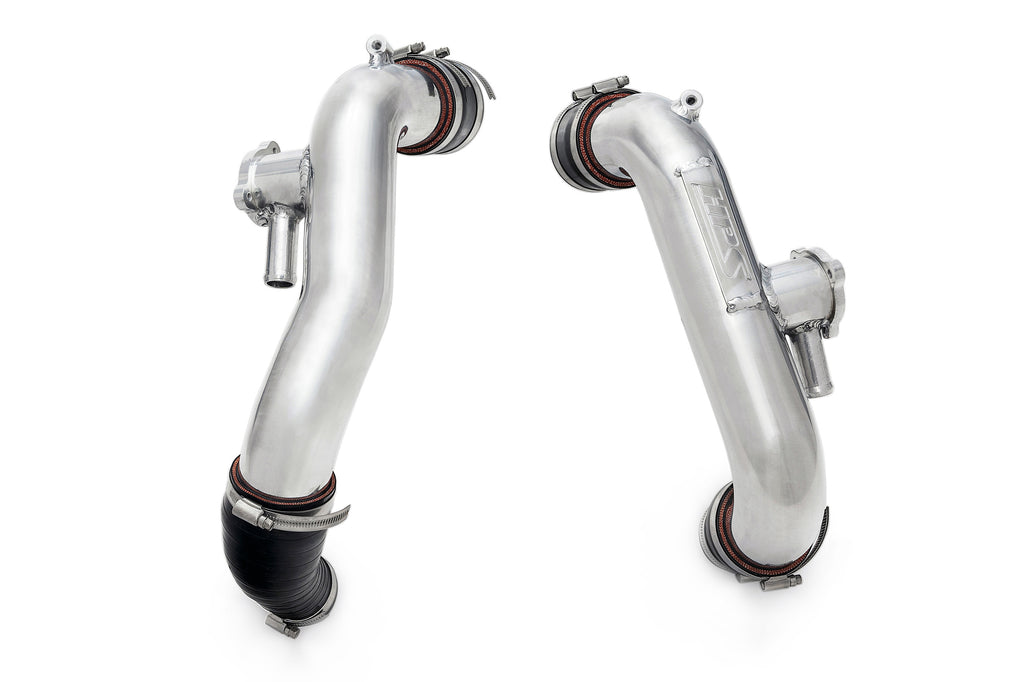 HPS Performance Hot Side Charge Pipe Kit 17-148P Polished - 17-148P