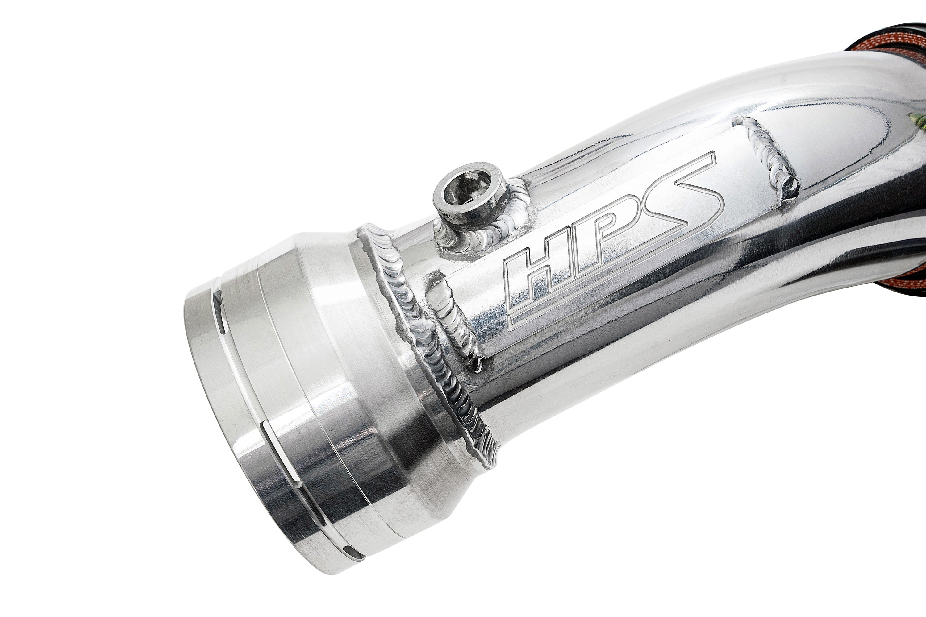 HPS Performance Cold Side Charge Pipe Kit 17-155P Polished - 17-155P
