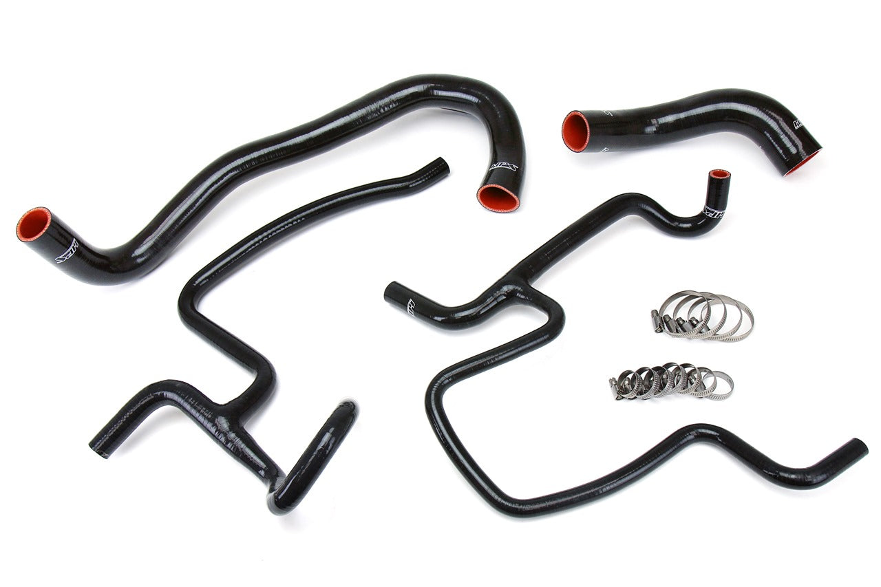 HPS Performance Hps Silicone Radiator Coolant Hose Kit 57 1328 Blk Black - 57-1328-BLK