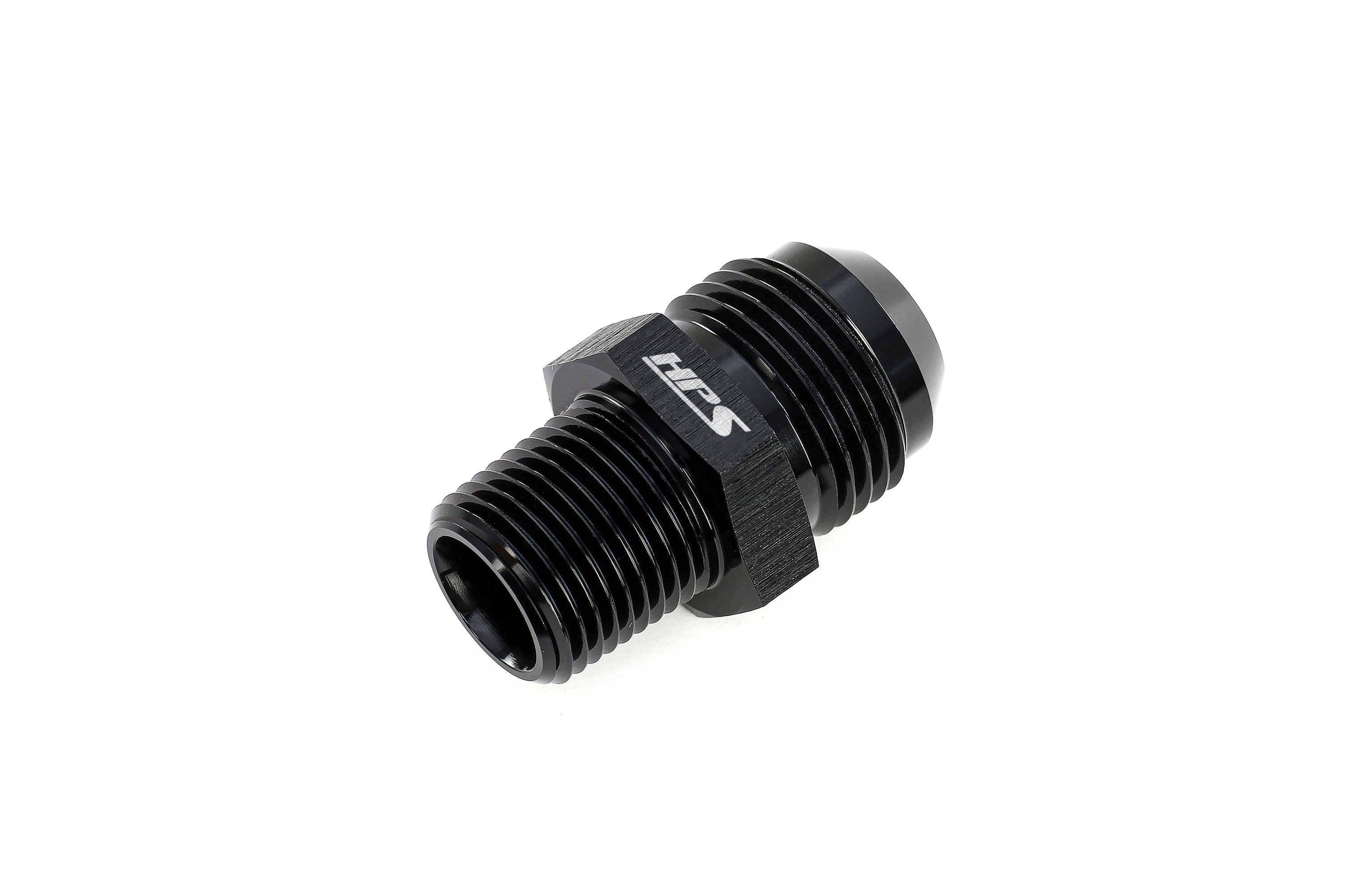 HPS Performance AN Flare -3 to 1/4 NPT Straight Adapter AN816128